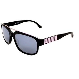 PUMA 0013S 001 Matte Black Pilot Sunglasses